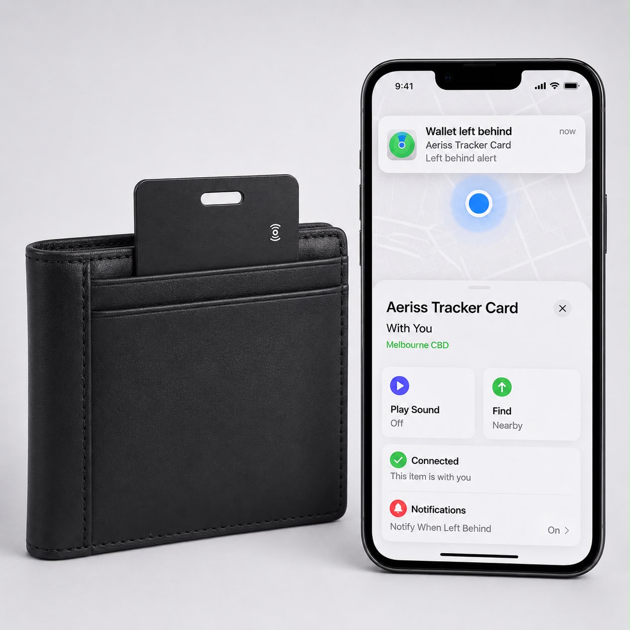 Aeriss Tracker Card